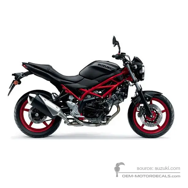 Suzuki SV650 2020 - Czarny - Mat Black Metallic No. 2