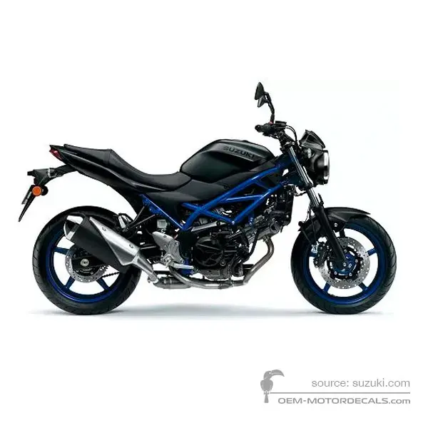 Suzuki SV650 2021 - Czarny - Mat Black Metallic No. 2