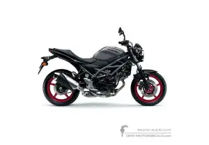 Decals for Suzuki SV650 2023 - Gray • Suzuki OEM Decals