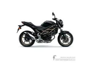 Decals for Suzuki SV650 2024 - Black • Suzuki OEM Decals