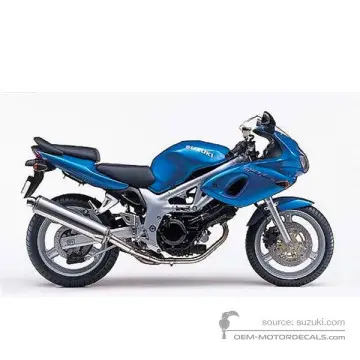 Suzuki SV650S 1999 - Bleu - Light Jay Blue Metallic