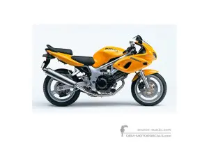 Adesivi per Suzuki SV650S 1999 - Giallo • Suzuki Adesivi OEM