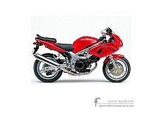 Aufkleber für Suzuki SV650S 2000 - Rot • Suzuki OEM-Aufkleber
