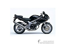 Aufkleber für Suzuki SV650S 2000 - Schwarz • Suzuki OEM-Aufkleber