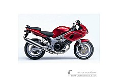 Decals for Suzuki SV650S 2001 - Red • Suzuki OEM Decals