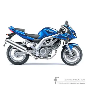 Suzuki SV650S 2003 - Bleu - Candy Grand Blue