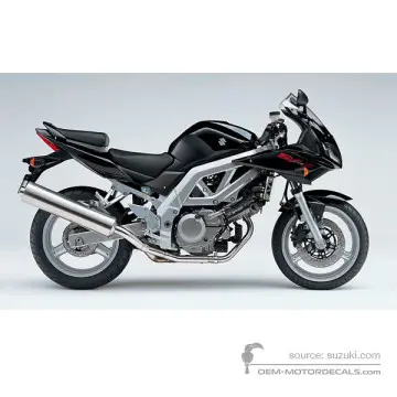 Suzuki SV650S 2004 - Czarny - Pearl Novelty Black
