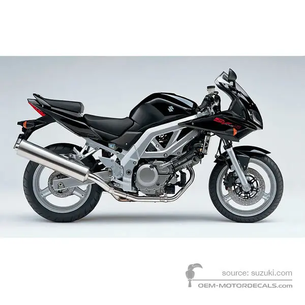 Suzuki SV650S 2004 - Black - Pearl Novelty Black