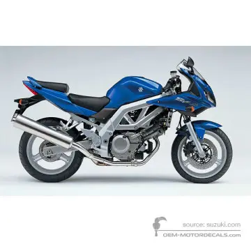 Suzuki SV650S 2004 - Bleu - Candy Grand Blue