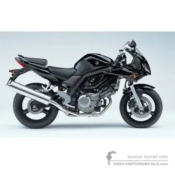 Suzuki Sv650S 2005 - Czarny - Pearl Nebular Black