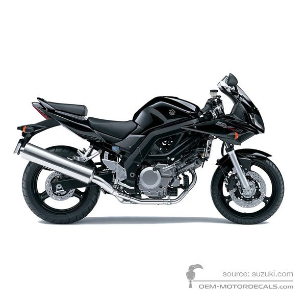 Aufkleber für Suzuki SV650S 2007 - Schwarz • Suzuki OEM-Aufkleber