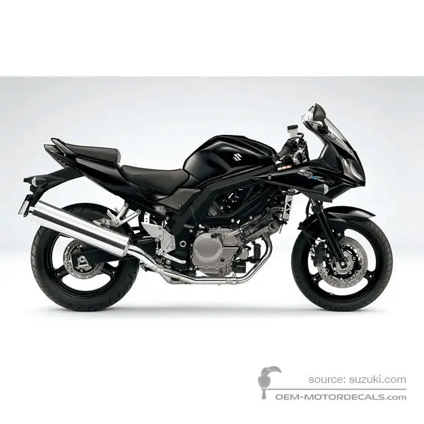 Suzuki SV650S 2010 - Black - Pearl Nebular Black