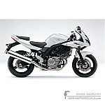 Suzuki SV650S 2010 - White