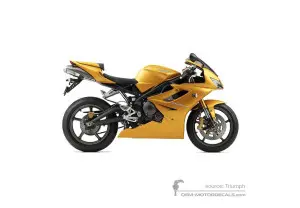 Pegatinas para Triumph DAYTONA 675 2007 - Amarillo • Triumph Pegatinas OEM