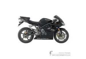 Pegatinas para Triumph DAYTONA 675 2009 - Negro • Triumph Pegatinas OEM