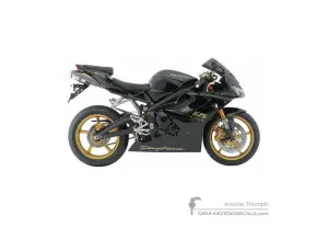 Aufkleber für Triumph DAYTONA 675 2009 - Schwarz • Triumph OEM-Aufkleber