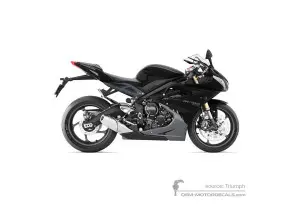 Aufkleber für Triumph DAYTONA 675 2014 - Schwarz • Triumph OEM-Aufkleber