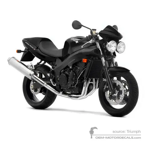 Triumph SPEED FOUR 2002 - Negro - Jet Black