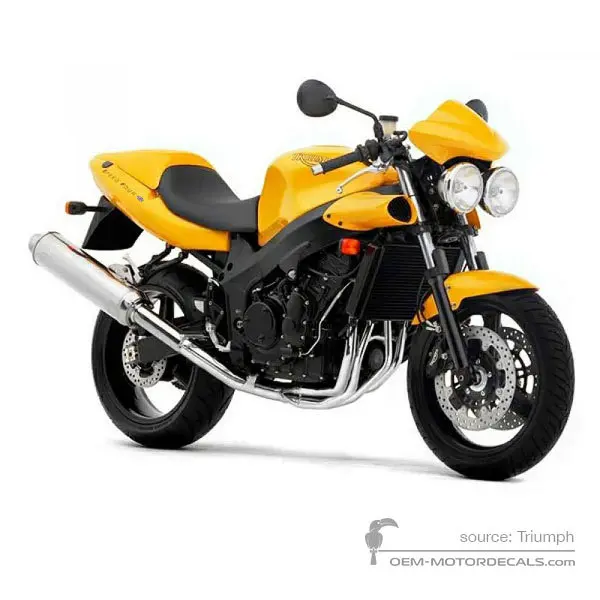 Triumph SPEED FOUR 2004 - Amarillo - Racing Yellow