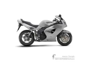 Decals for Triumph SPRINT ST 1050i 2006 - Silver • Triumph OEM Decals