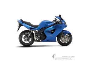 Stickers voor Triumph SPRINT ST 1050i 2007 - Blauw • Triumph OEM Stickers