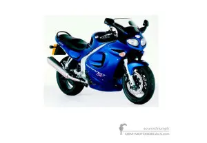 Aufkleber für Triumph SPRINT ST 955i 1999 - Blau • Triumph OEM-Aufkleber