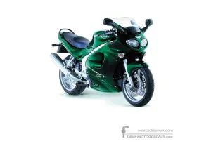 Aufkleber für Triumph SPRINT ST 955i 2000 - Grün • Triumph OEM-Aufkleber