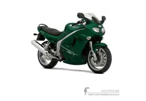 Aufkleber für Triumph SPRINT ST 955i 2004 - Grün • Triumph OEM-Aufkleber