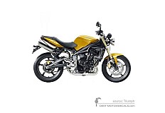 Adesivi per Triumph STREET TRIPLE 675 2011 - Giallo • Triumph Adesivi OEM