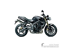 Adesivi per Triumph STREET TRIPLE 675 2012 - Nero • Triumph Adesivi OEM