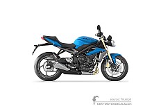 Decals for Triumph STREET TRIPLE 675 2013 - Blue • Triumph OEM Decals