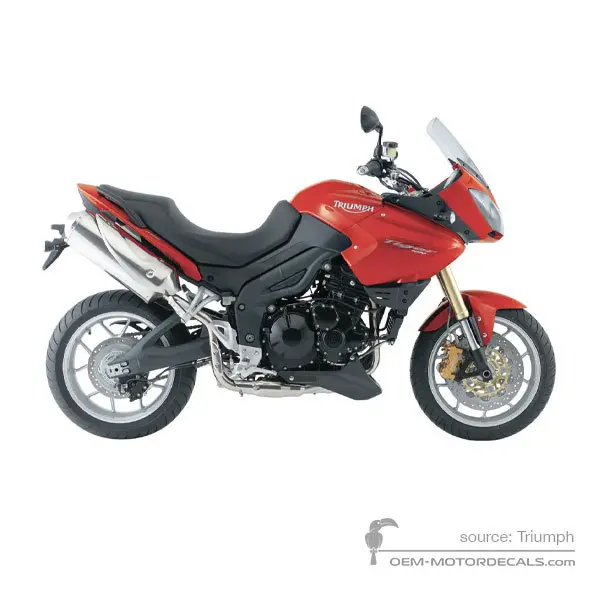 Triumph TIGER 1050 2008 - Naranja - Blazing Orange