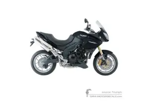 Adesivi per Triumph TIGER 1050 2011 - Nero • Triumph Adesivi OEM