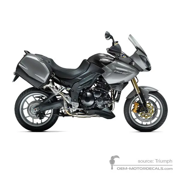 Triumph TIGER 1050SE 2011 - Negro - Matt Black / Matt Graphite