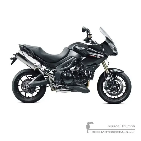 Triumph TIGER 1050 2012 - Negro - Phantom Black Pearl