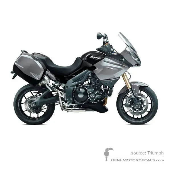 Triumph TIGER 1050SE 2012 - Negro - Matt Black / Matt Graphite