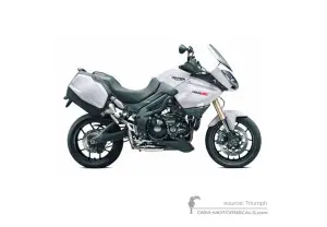 Stickers voor Triumph TIGER 1050SE 2012 - Wit • Triumph OEM Stickers