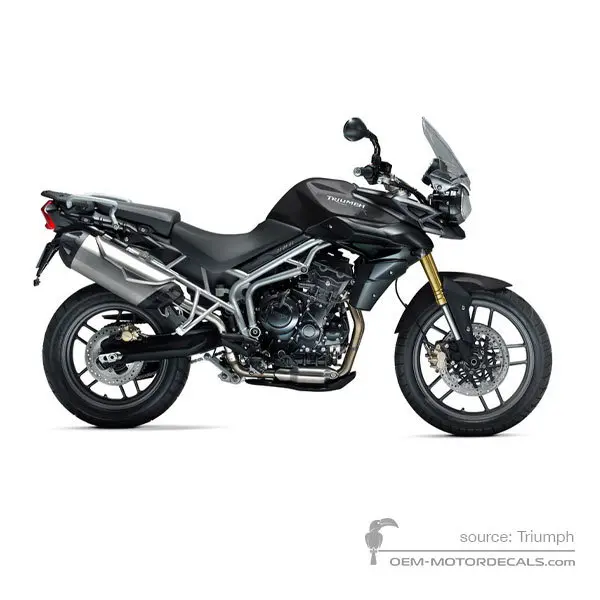 Triumph TIGER 800 2014 - Black - Phantom Black Pearl