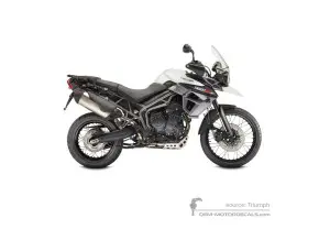Decals for Triumph TIGER 800XCx 2017 - White • Triumph OEM Decals