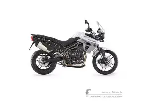 Decals for TRIUMPH TIGER 800XR 2017 - White • Triumph OEM Decals