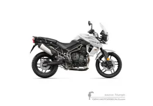 Stickers voor TRIUMPH TIGER 800XR 2020 - Wit • Triumph OEM Stickers