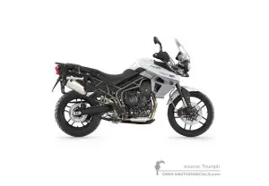 Decals for Triumph TIGER 800XRt 2016 - White • Triumph OEM Decals