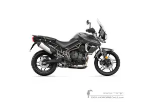 Decals for Triumph TIGER 800XRt 2018 - Silver • Triumph OEM Decals