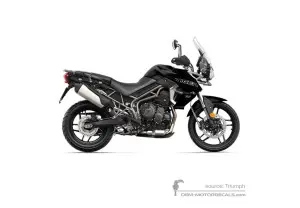 Decals for Triumph TIGER 800XRt 2019 - Black • Triumph OEM Decals