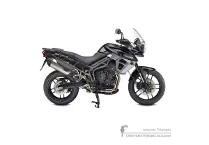 Decals for Triumph TIGER 800XRx 2016 - Black • Triumph OEM Decals