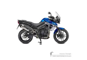 Decals for Triumph TIGER 800XRx 2016 - Blue • Triumph OEM Decals