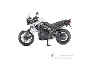 Decals for Triumph TIGER 800XRx 2017 - White • Triumph OEM Decals