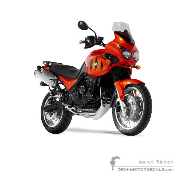 Stickers voor Triumph TIGER 955i 2003 - Oranje • Triumph OEM Stickers
