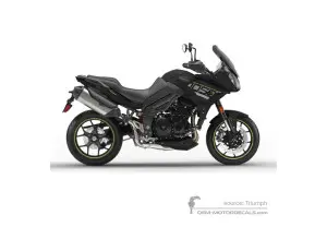 Pegatinas para Triumph TIGER SPORT 1050 2017 - Negro • Triumph Pegatinas OEM