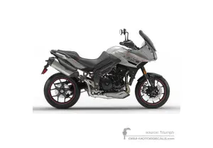 Pegatinas para Triumph TIGER SPORT 1050 2018 - Plata • Triumph Pegatinas OEM